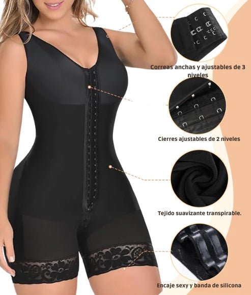 Faja Colombiana Reductora Premium - Moldea, Realza y Da Confianza Todo el Día