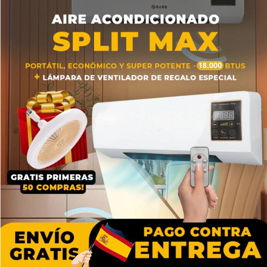 Aire Acondicionado Portátil | SplitMax [ULTRA POTENTE]