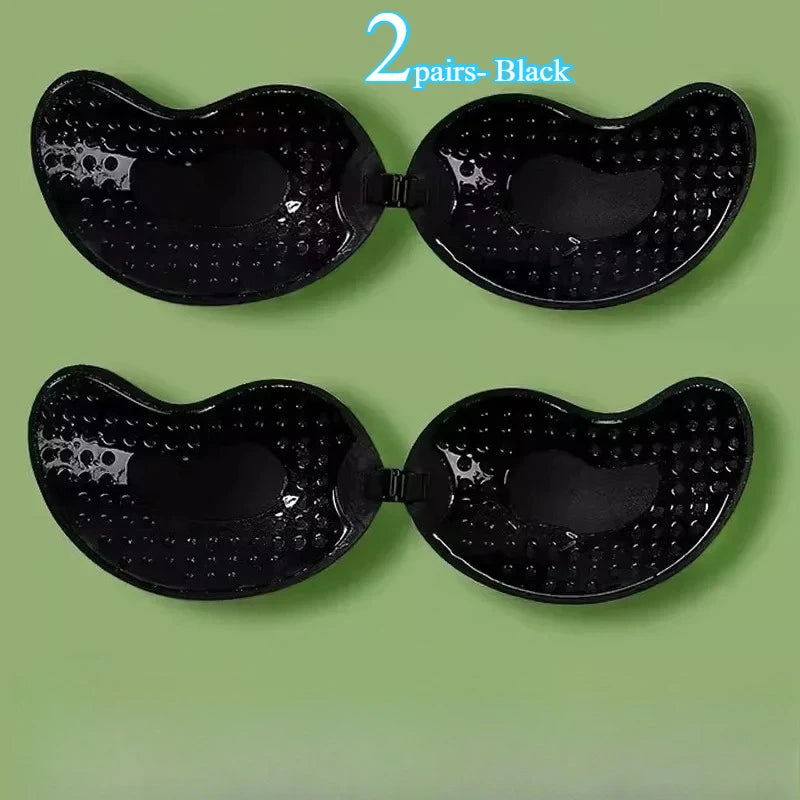 Sticky Push-Up Bra | Strapless, Backless, Reusable