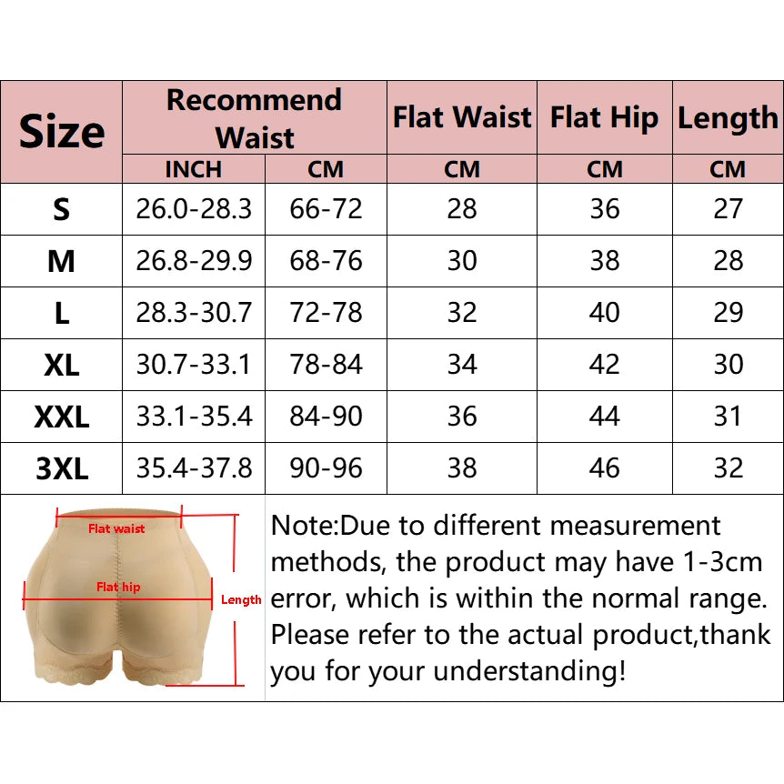 Padded Butt-Lift Panty | Hip & Booty Enhancer