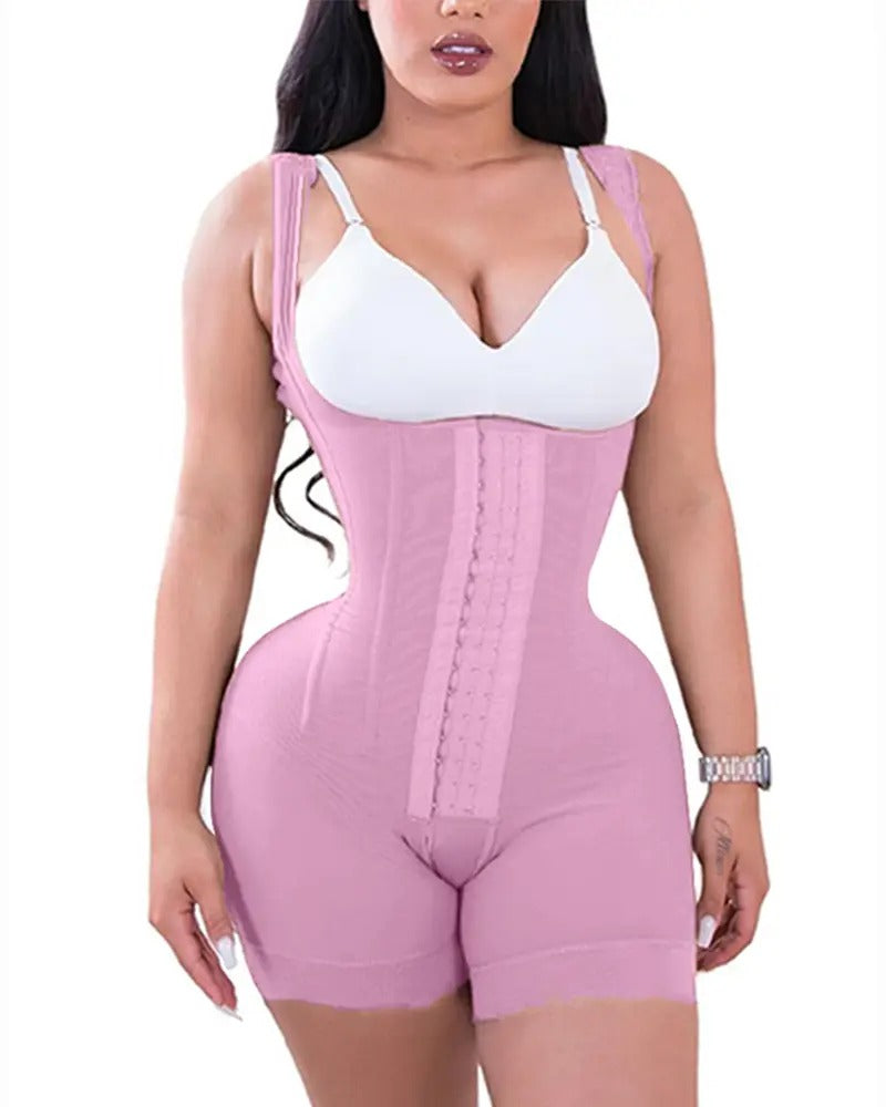 Faja Sculpt Pro - Moldeadora de doble compresión con ganchos ajustables